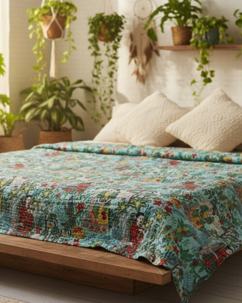 hippie-dekoration-bett-ueberwurf-boho