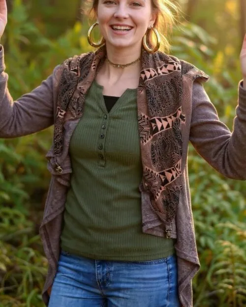 jacke-mit-wasserfall-kragen-gemustert