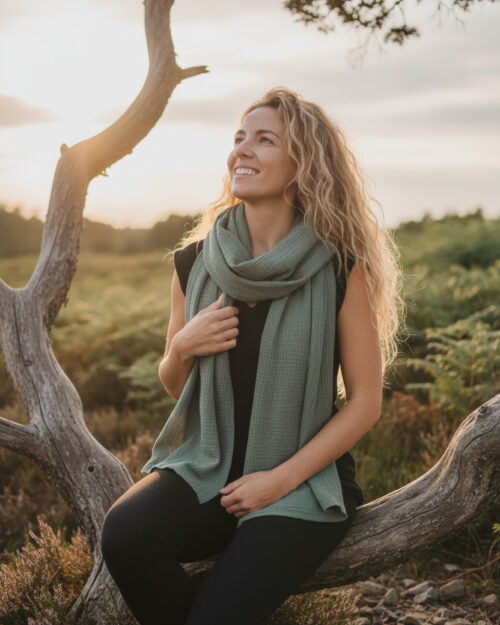 musselin-schal-salbei-farben-boho