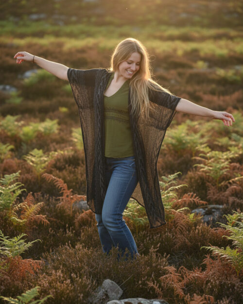 poncho-hippie-tribal-look-schwarz-grunge