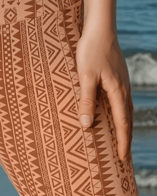 ethno-muster-leggings-beige