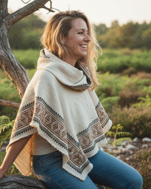 poncho-boho-chic-look-herbst
